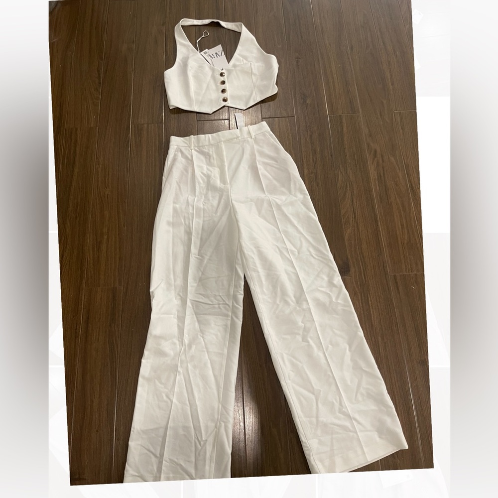 Zara pant vest suit